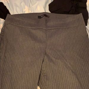 Gray Pinstripe pants